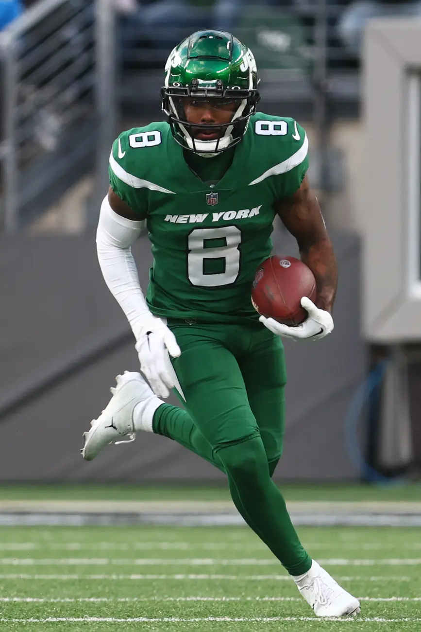 NFL Rumors: New York Jets WR Elijah Moore asks for trade – NBC Sports Boston