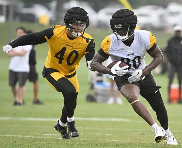 Steelers camp report: DE DeMarvin Leal escapes serious ankle injury in  1-on-1 drill