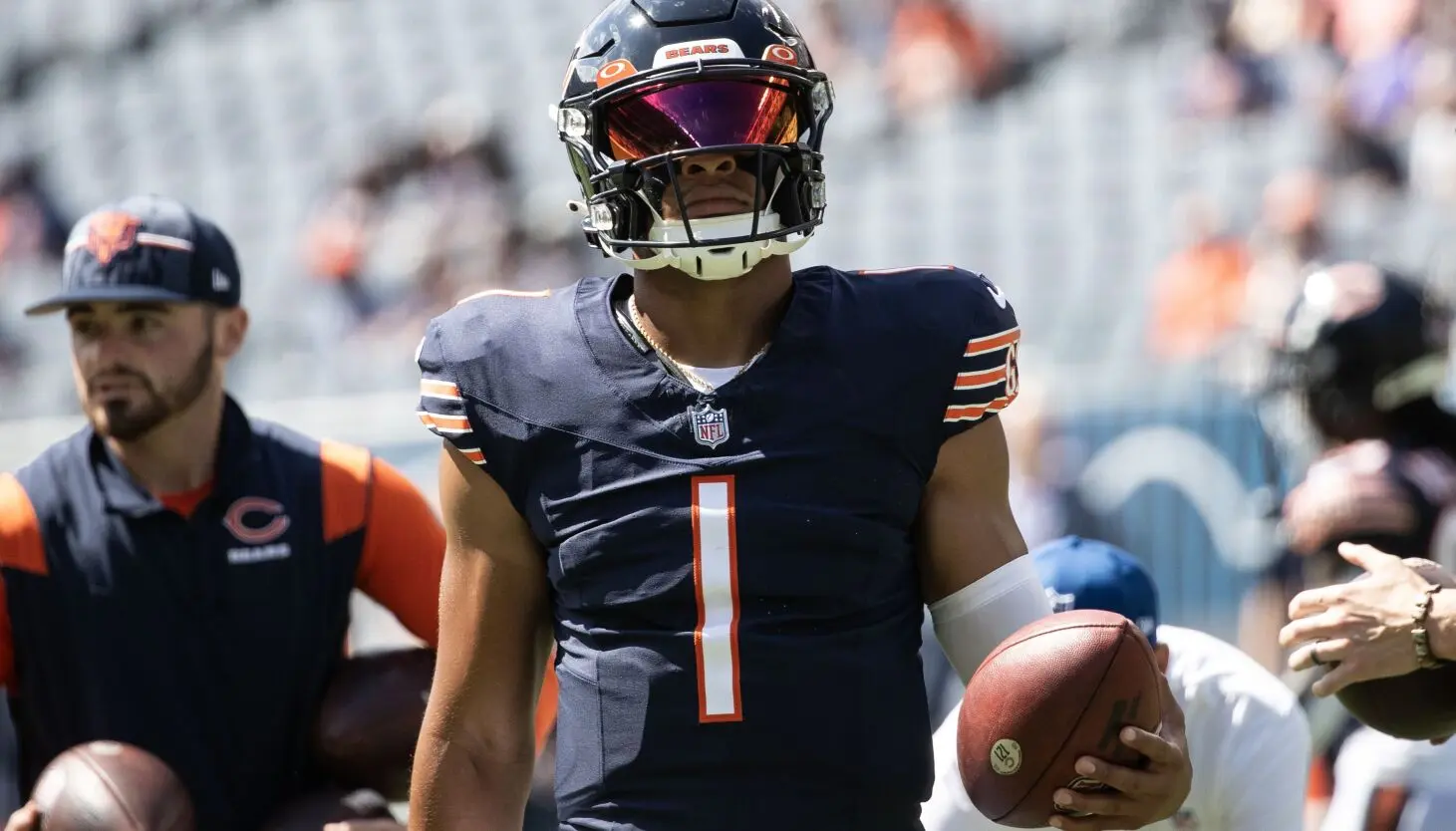 After another Velus Jones muffed punt, Bears vow to focus on fundamentals -  Chicago Sun-Times